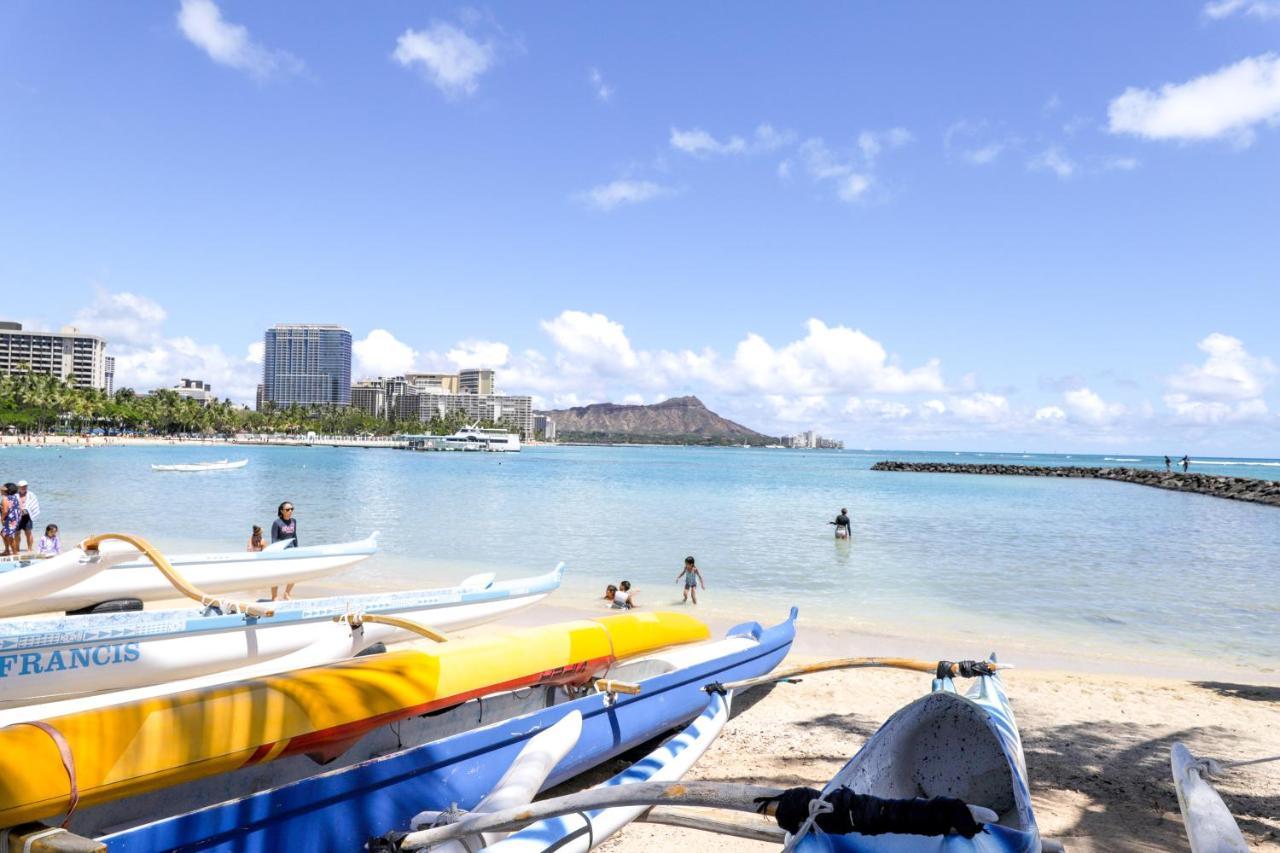 Apartments At Palms Waikiki Гонолулу Экстерьер фото